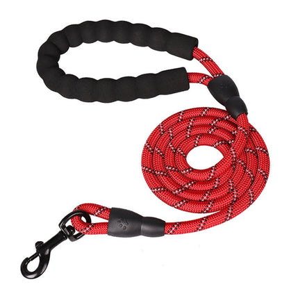 Laisse Corde Nylon Rouge 