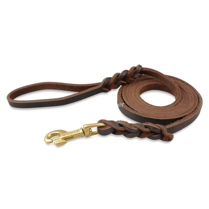 Laisse Cuir Chien