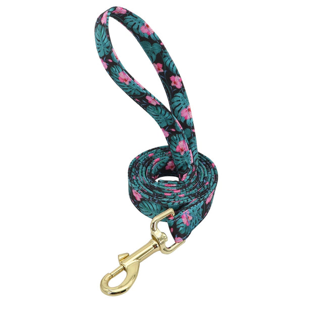 Laisse Chien Fleuri