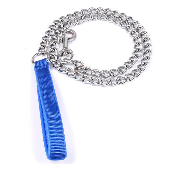 Laisse En Acier Solide Bleu