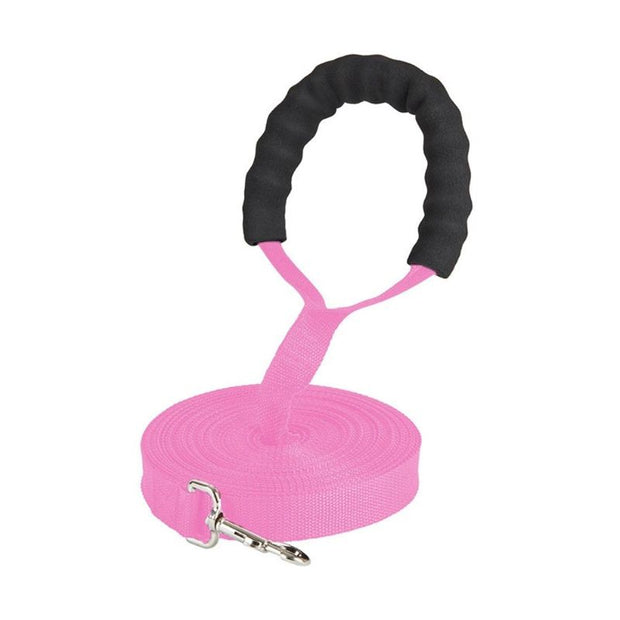 Longe Chien Rose