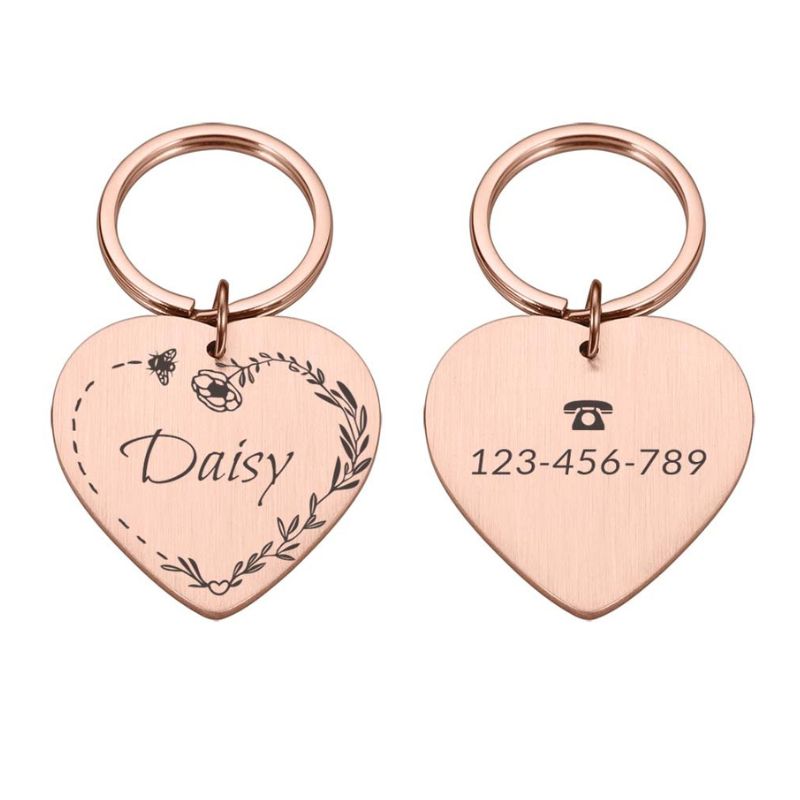 Médaille Chien Gravée