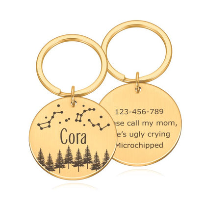 Medaille Chien Etoile