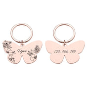 Medaille Chien Rose