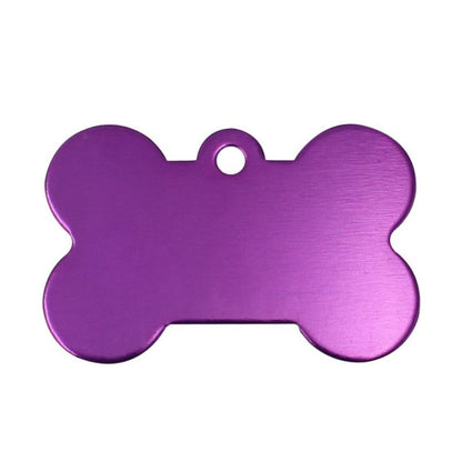Medaille Chien Violet