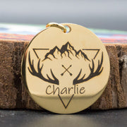 Médaille Or Chien