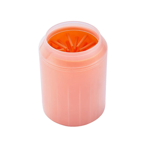 Nettoie Pattes Pour Chien Orange