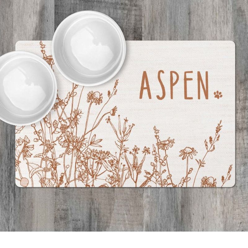 Tapis de Gamelle Printemps